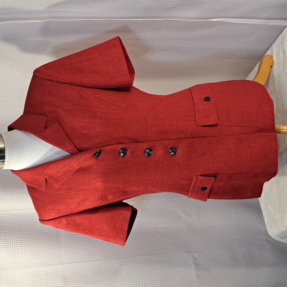 Stylish and Gorgeous Red Ladies Blazer